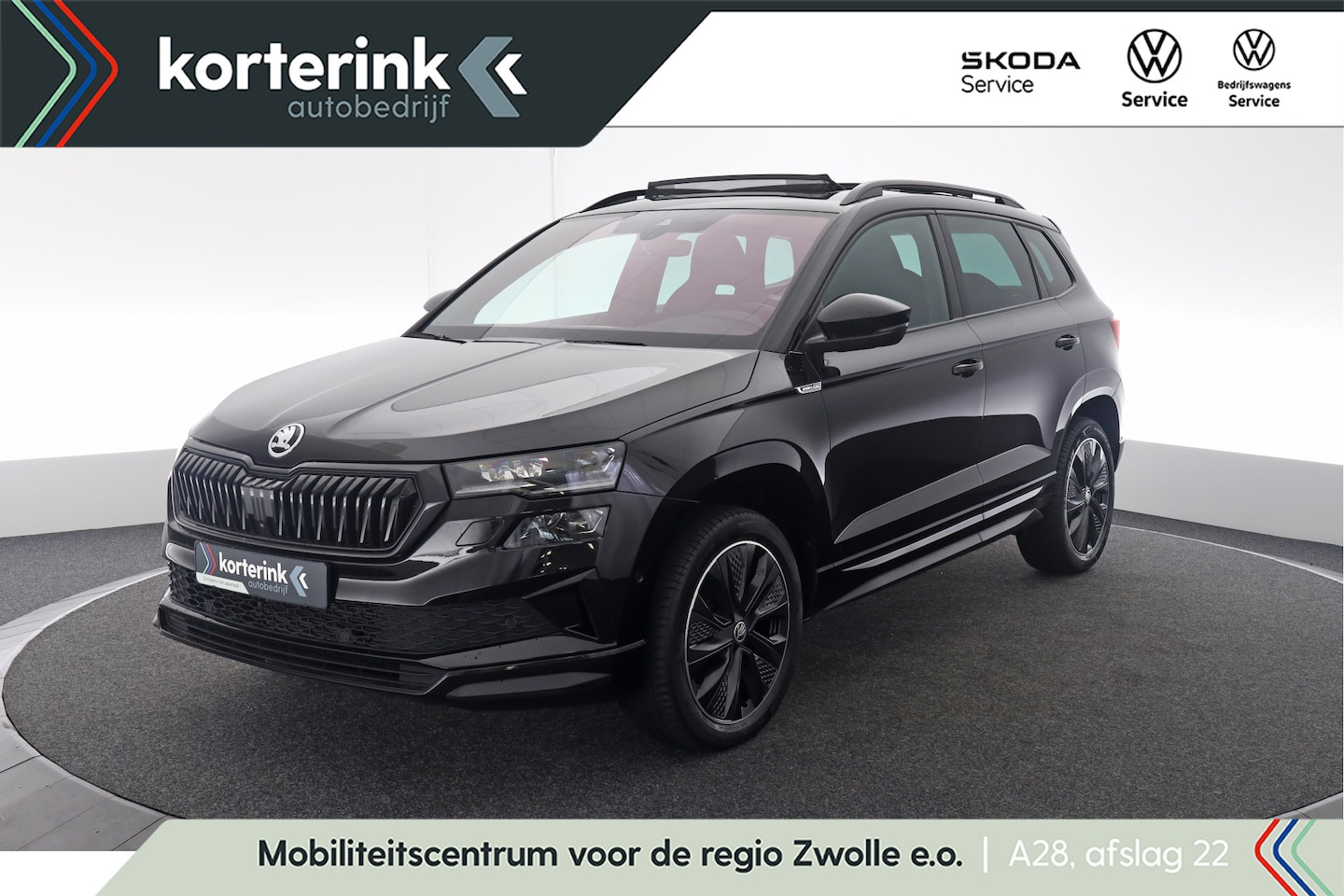 Skoda Karoq - 1.5 TSI ACT Sportline Business | Pano | ACC | 360 graden camera - AutoWereld.nl