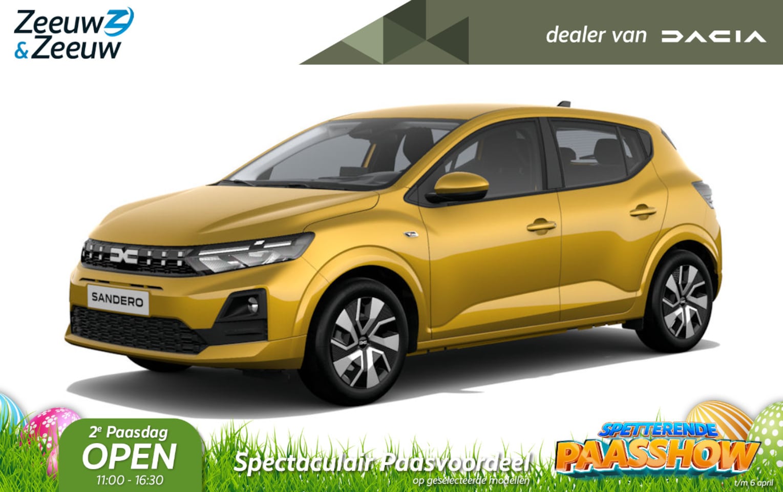 Dacia Sandero - (Zeeuw & Zeeuw Private Lease Actie v.a. € 381,-) Eco-G 120 expression | Wij maken graag ee - AutoWereld.nl