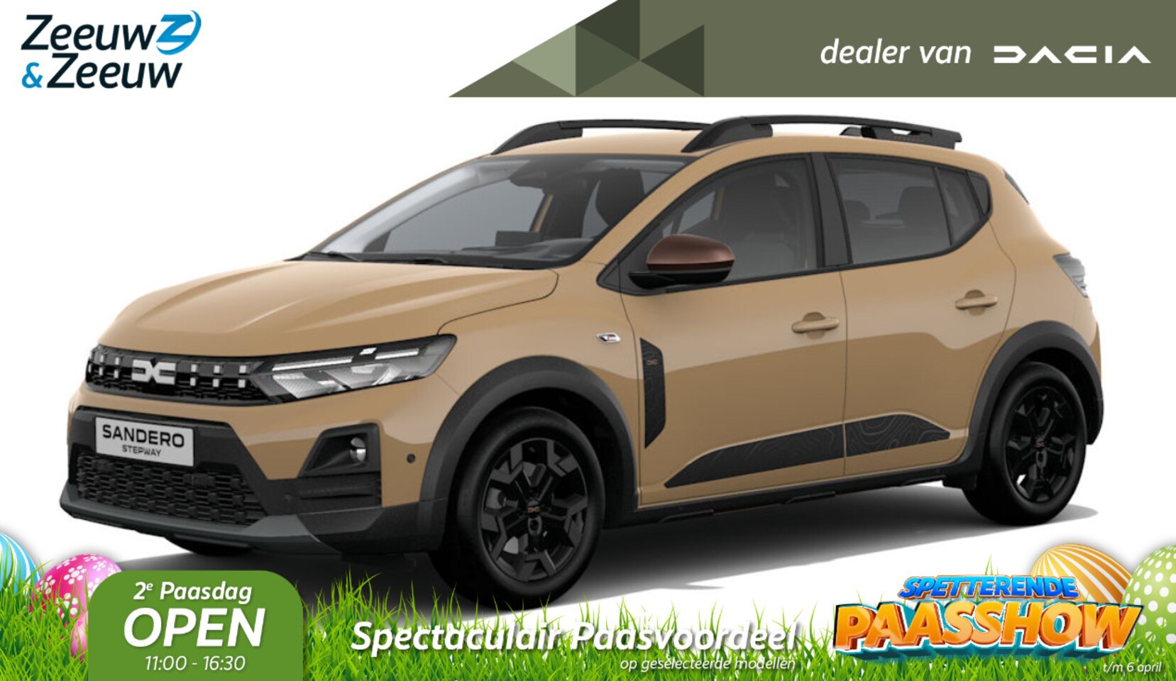 Dacia Sandero Stepway - (Zeeuw & Zeeuw Private Lease Actie v.a. € 435,-) Eco-G 120 extreme | Wij maken graag een P - AutoWereld.nl