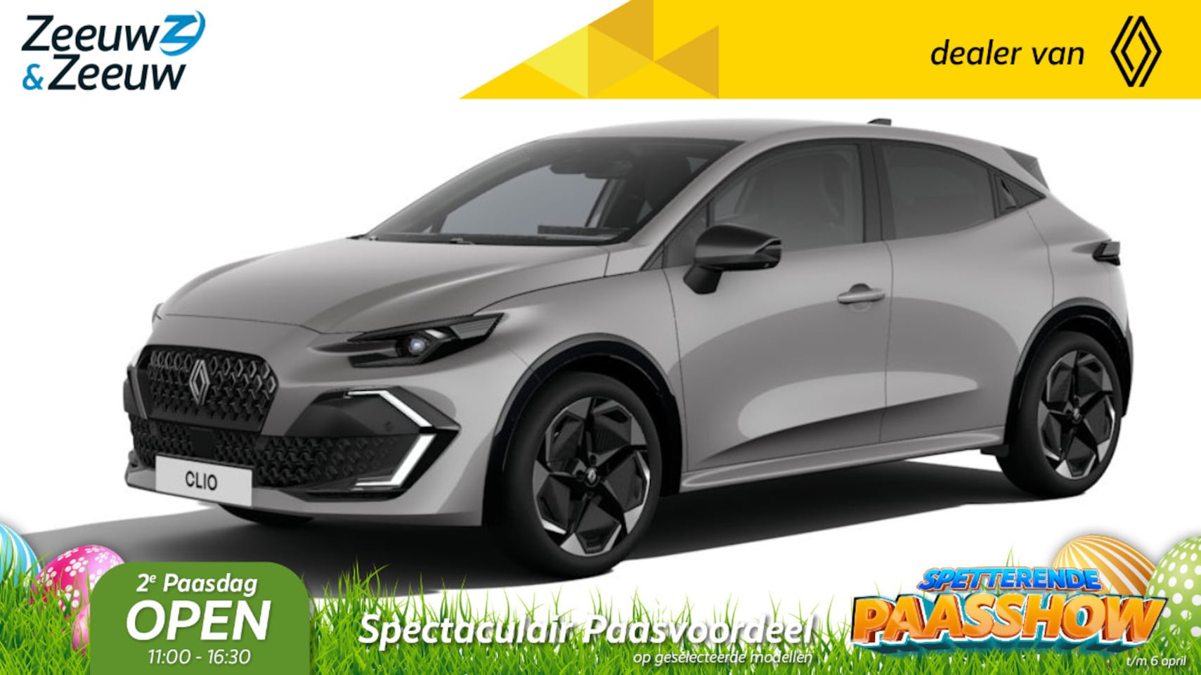 Renault Clio - (Zeeuw & Zeeuw Private Lease Actie v.a. € 433,-) Hybrid 160 techno | Wij maken graag een P - AutoWereld.nl