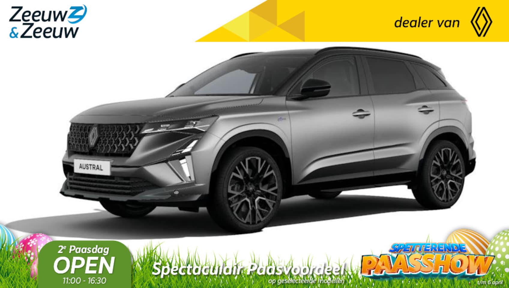 Renault Austral - (Zeeuw & Zeeuw Private Lease Actie v.a. € 601,-) E-Tech full hybrid 200 Esprit Alpine | Wi - AutoWereld.nl