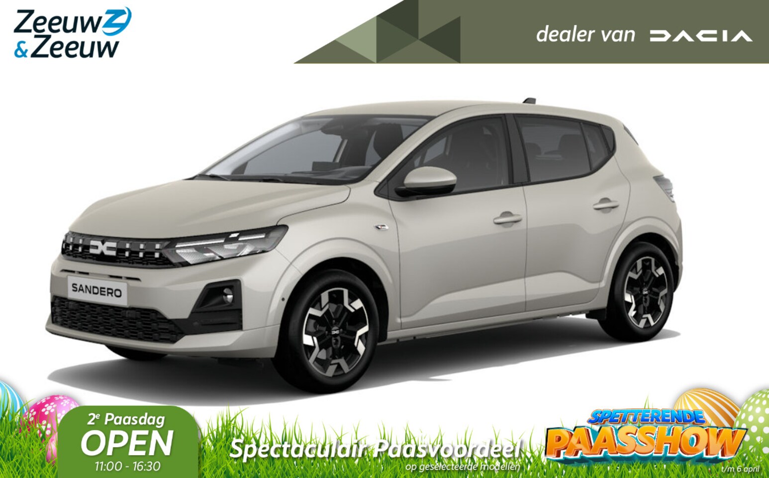 Dacia Sandero - (Zeeuw & Zeeuw Private Lease Actie v.a. € 395,-) Eco-G 120 journey | Wij maken graag een P - AutoWereld.nl