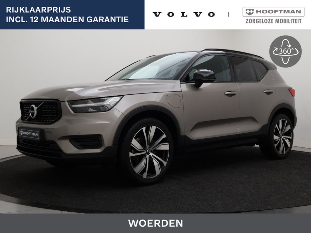 Volvo XC40 - T4 PLUG-IN HYBRID R-DESIGN 20INCH PARK ASSIST V+A CAMERA NAVI - AutoWereld.nl