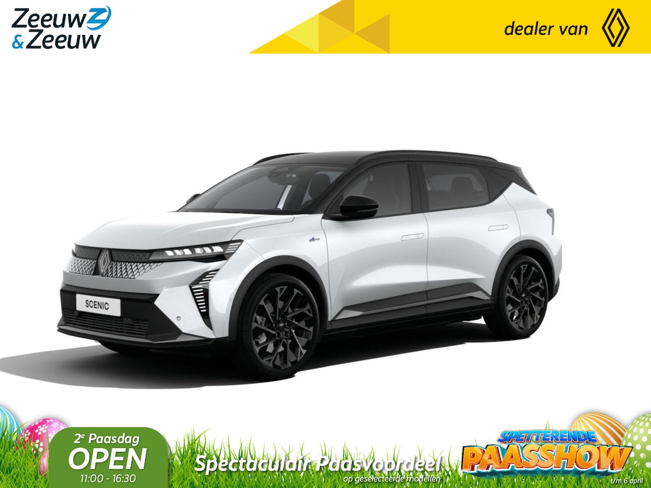 Renault Scenic E-Tech - (Zeeuw & Zeeuw Private Lease Actie v.a. € 623,-) Long range 220 pk Esprit Alpine | Wij mak - AutoWereld.nl