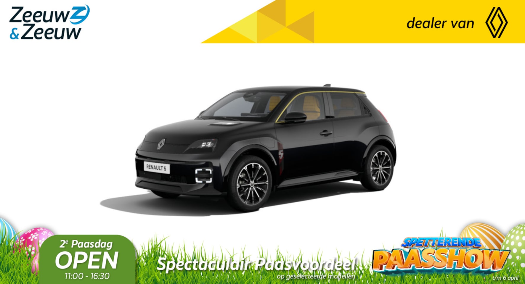 Renault 5 - Comfort Range Iconic cinq | De nieuwe Renault 5 | Auto van het Jaar 2025 | Nu bij Zeeuw & - AutoWereld.nl