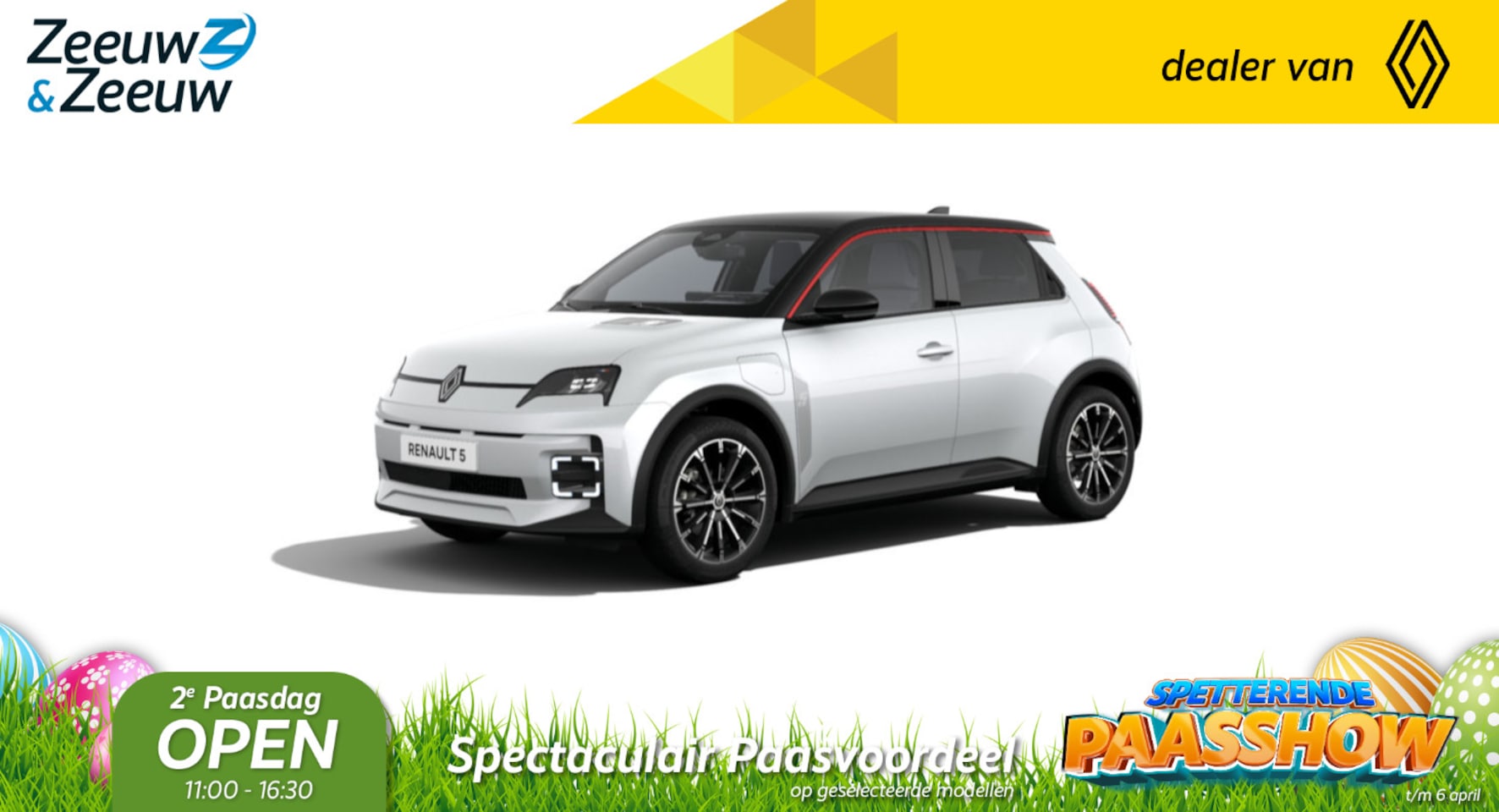 Renault 5 - (Z&Z Renault Private Lease actie vanaf € 424,-) comfort range techno 52 kWh | Auto van het - AutoWereld.nl