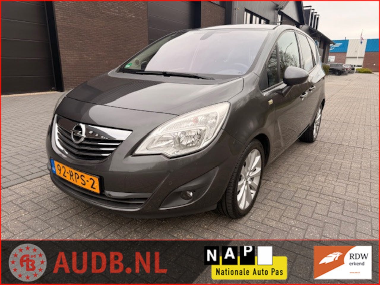 Opel Meriva - 1.4 Turbo Cosmo| 126442Km NAP| 17 INCH|HALF LEER| AIRCO|CRUISE CONTROL| - AutoWereld.nl