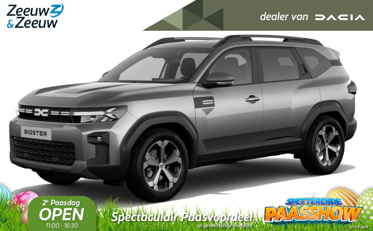 Dacia Bigster - (Zeeuw & Zeeuw Private Lease Actie v.a. € 574,-) Hybrid 155 Journey | Wij maken graag een - AutoWereld.nl