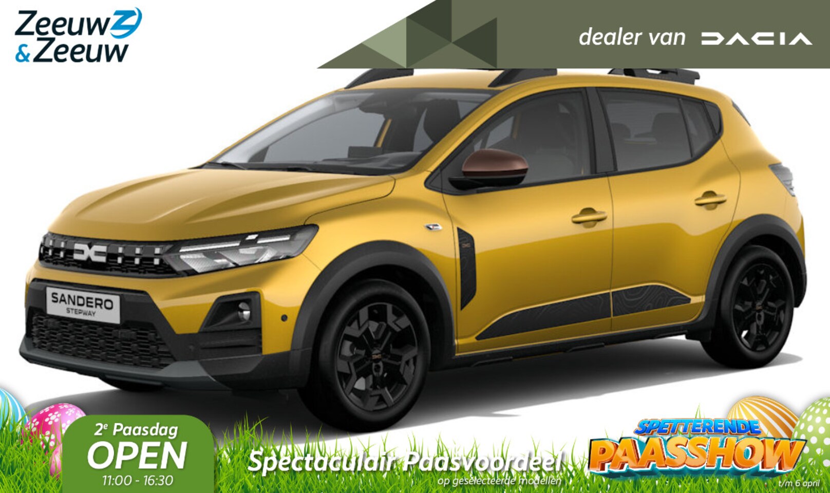 Dacia Sandero Stepway - (Zeeuw & Zeeuw Private Lease Actie v.a. € 435,-) Eco-G 120 automaat extreme | Wij maken gr - AutoWereld.nl