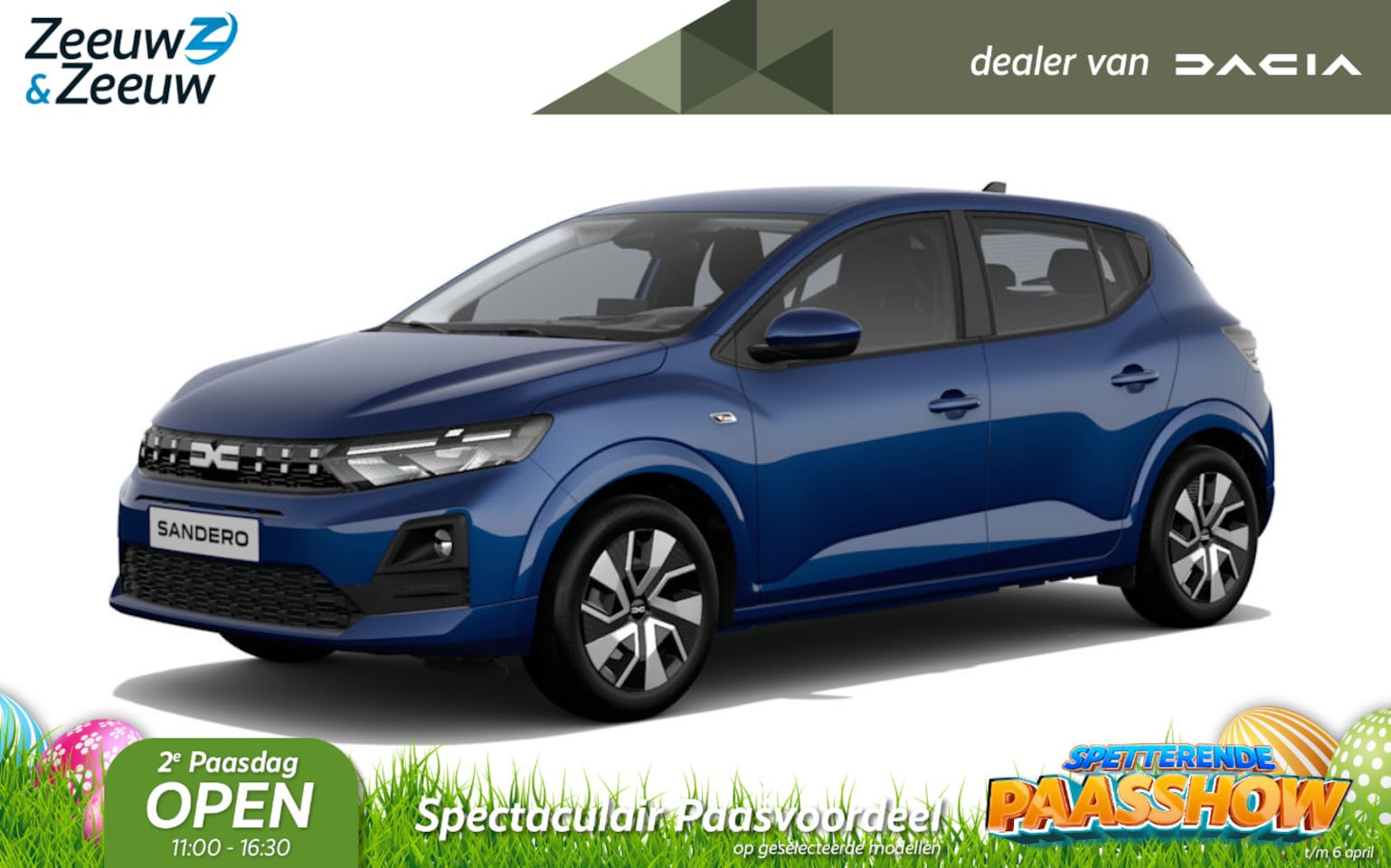 Dacia Sandero - (Zeeuw & Zeeuw Private Lease Actie v.a. € 381,-) Eco-G 120 expression | Wij maken graag ee - AutoWereld.nl