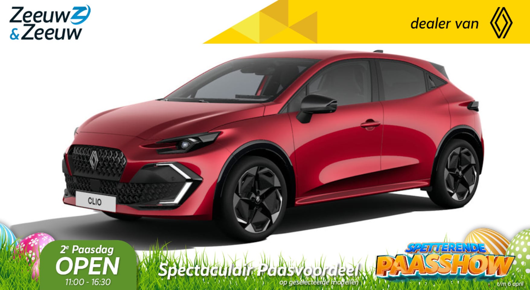 Renault Clio - (zeeuw & Zeeuw Private Lease Actie v.a. €406) TCe 115 techno | Wij maken graag een Private - AutoWereld.nl