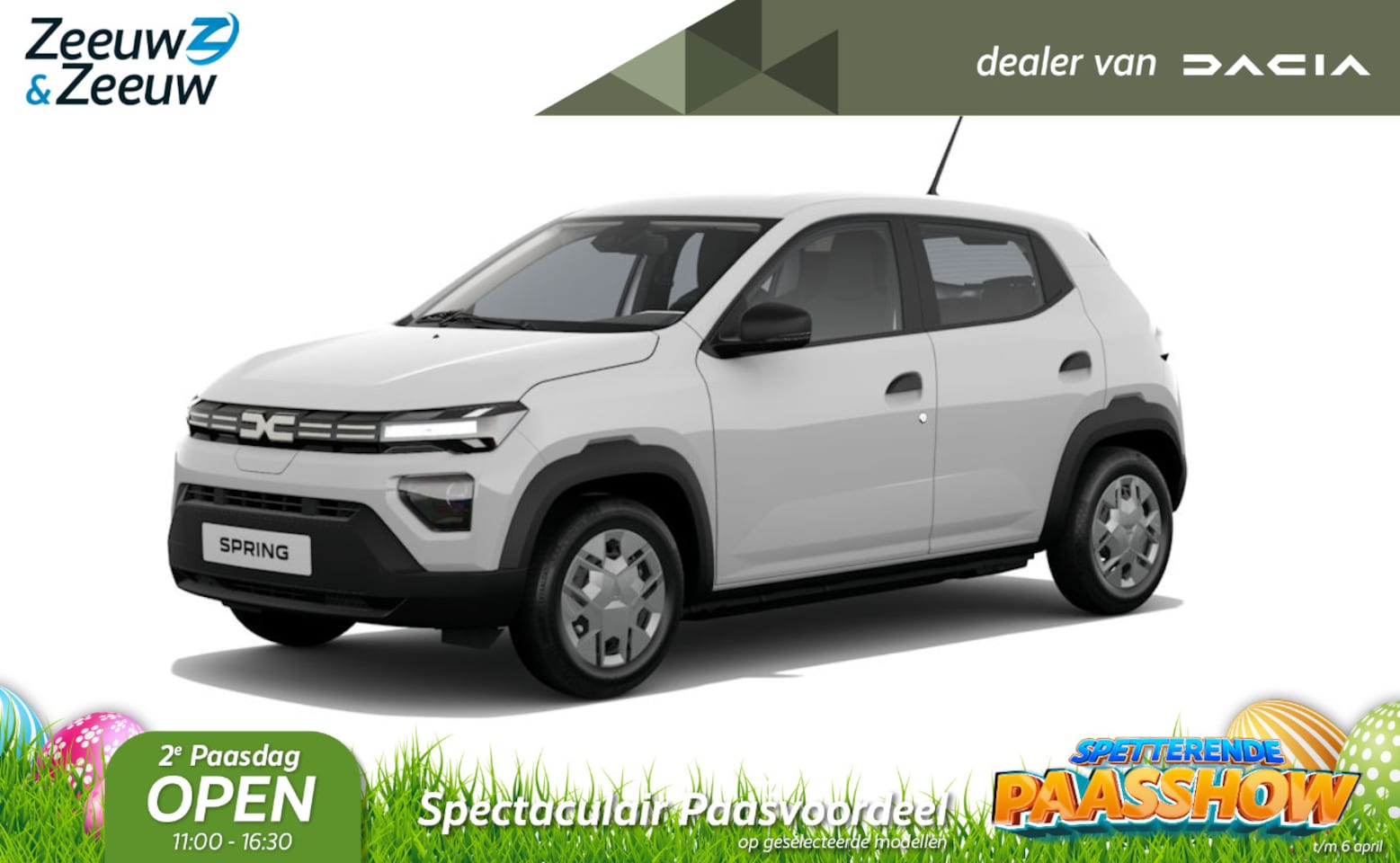 Dacia Spring - (Zeeuw & Zeeuw Private Lease Actie v.a. € 250,-) Essential 70 | Wij maken graag een Privat - AutoWereld.nl