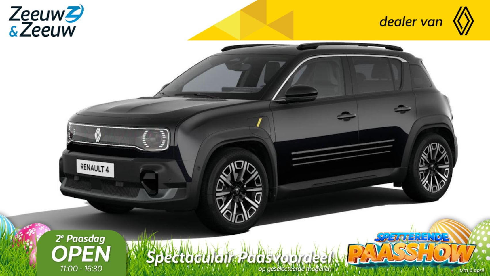 Renault 4 - (Zeeuw & Zeeuw Private Lease Actie v.a. € 429,-) Iconic Comfort Range | Wij maken graag ee - AutoWereld.nl