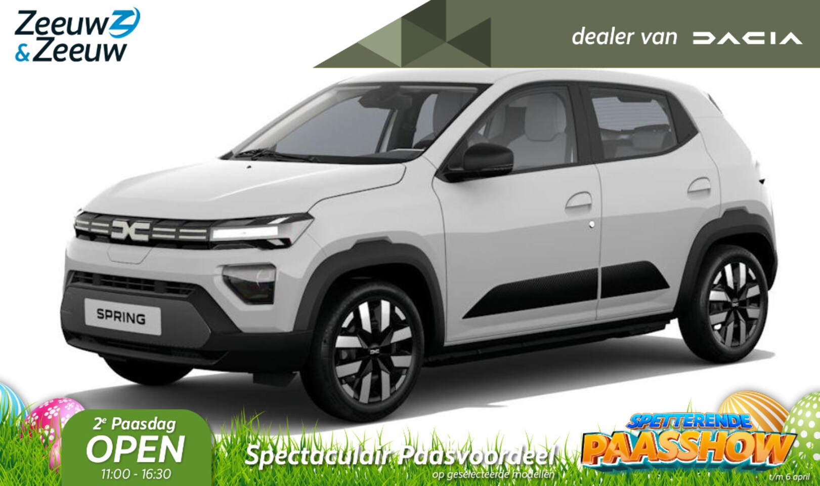 Dacia Spring - (Zeeuw & Zeeuw Private Lease Actie v.a. € 259,-) Expression 70 | Wij maken graag een Priva - AutoWereld.nl