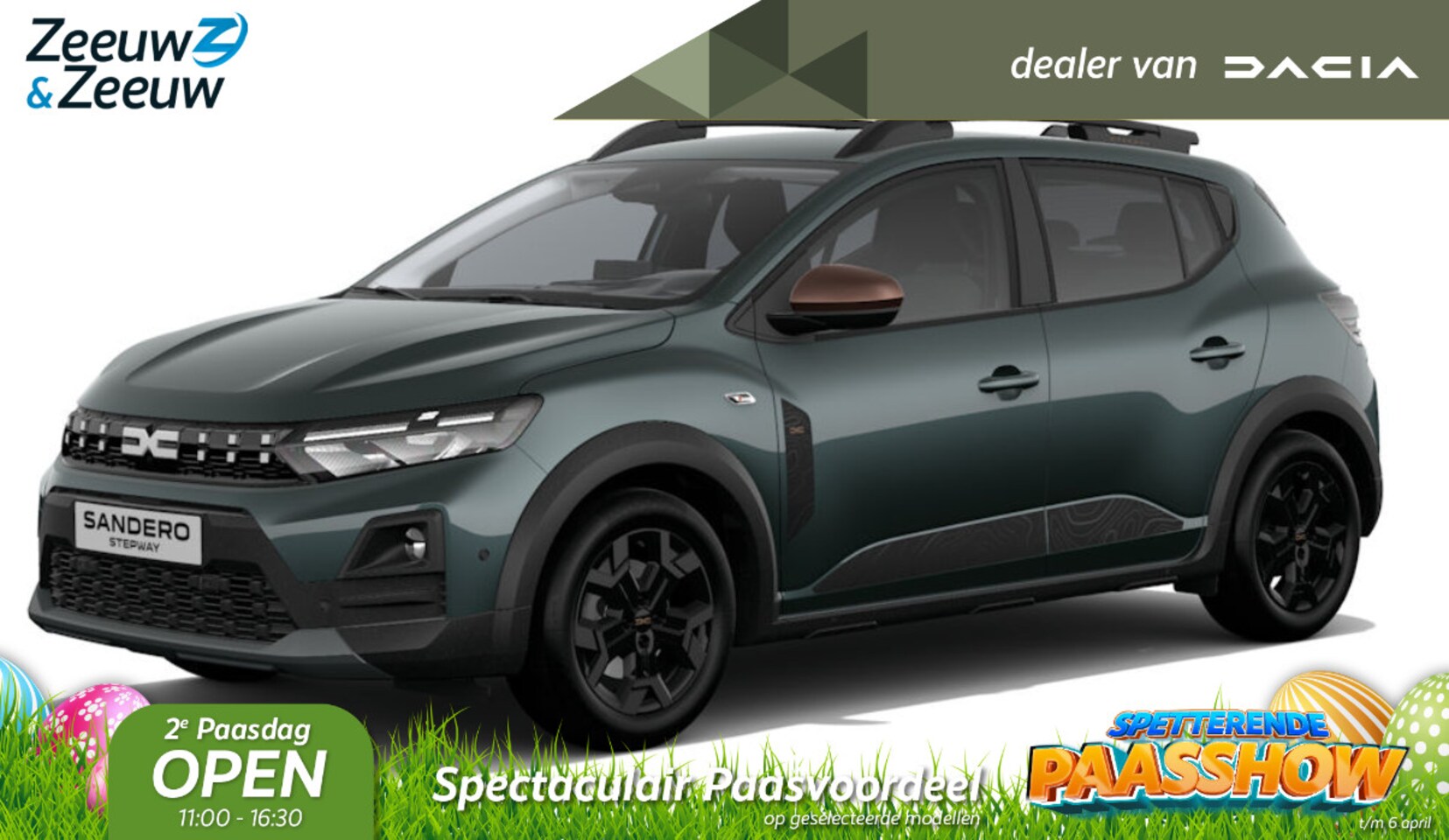 Dacia Sandero Stepway - (Zeeuw & Zeeuw Private Lease Actie v.a. € 435,-) Eco-G 120 automaat Extreme | Wij maken gr - AutoWereld.nl