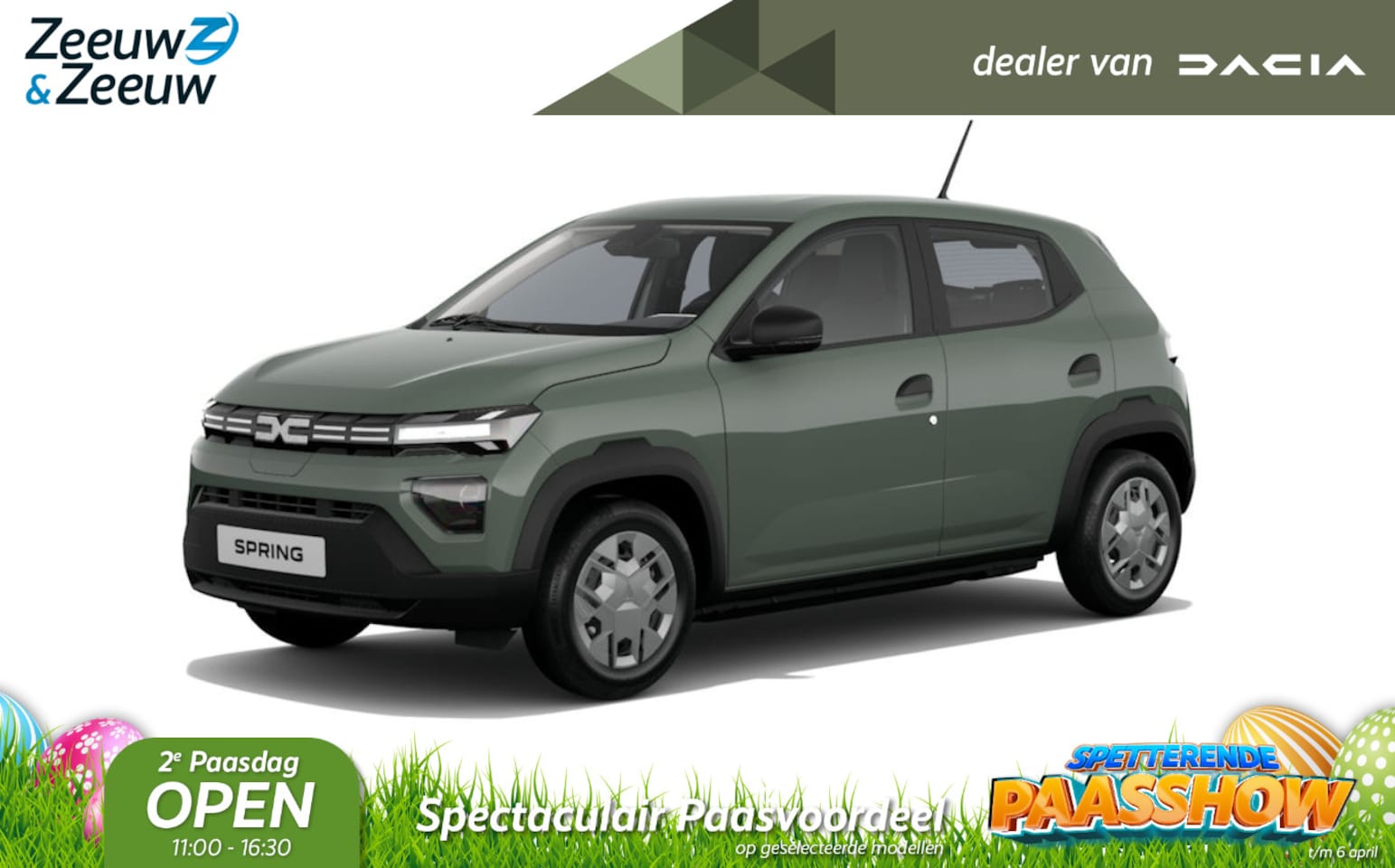 Dacia Spring - (Zeeuw & Zeeuw Private Lease Actie v.a. € 250,-) Essential 70 | Wij maken graag een Privat - AutoWereld.nl