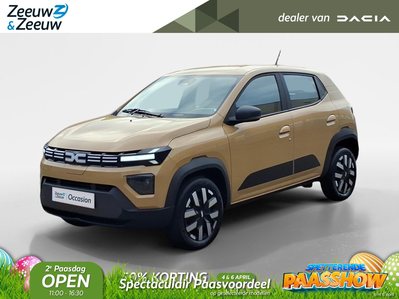 Dacia Spring - Expression 65 26.8 kWh | Airco | Cruise Control met snelheidsbegrenzer | DC Lader | Direct - AutoWereld.nl