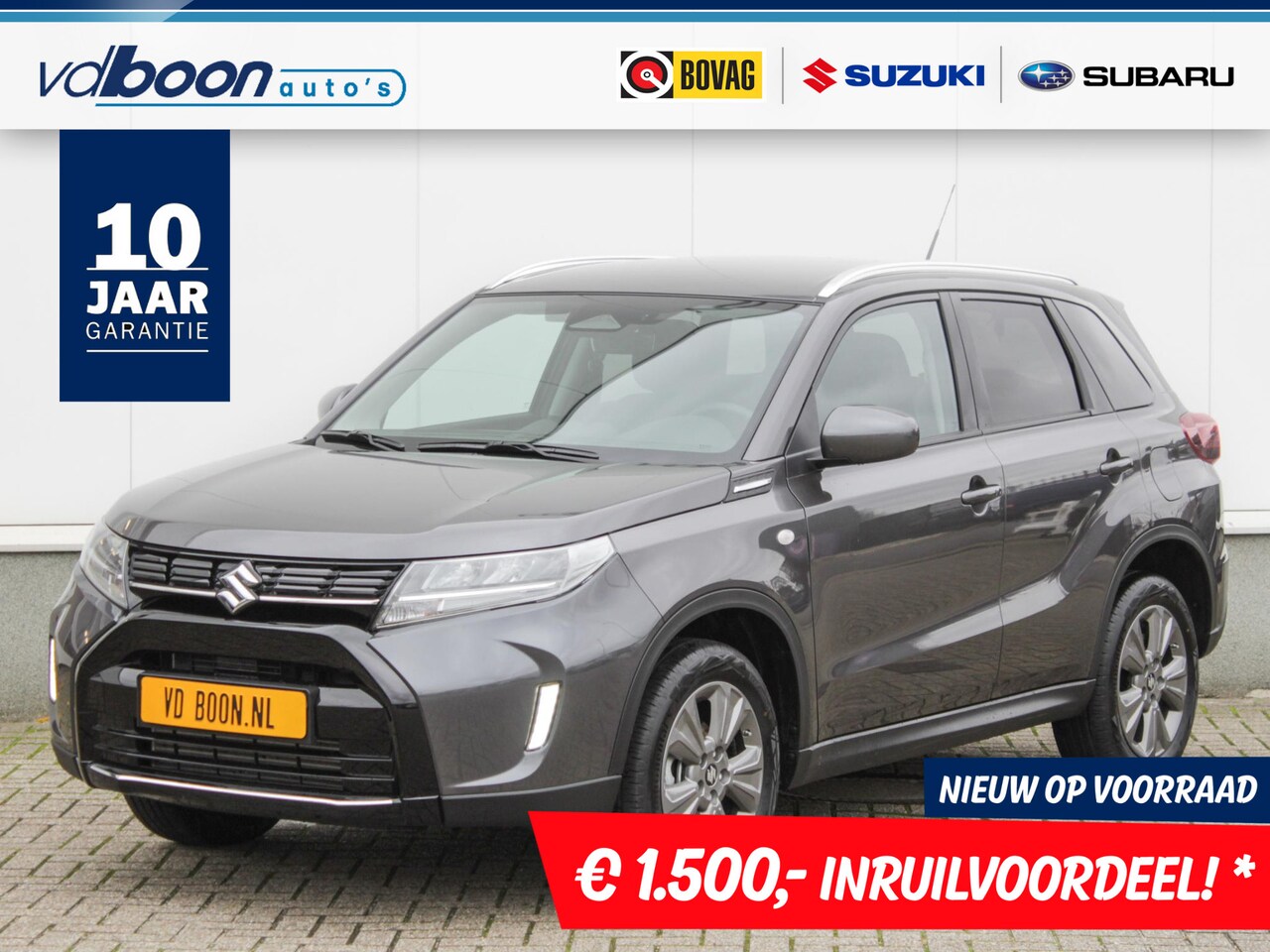 Suzuki Vitara - 1.4 Boosterjet Select Smart Hybrid | € 1500,- INRUILVOORDEEL!* | Snel rijden! - AutoWereld.nl