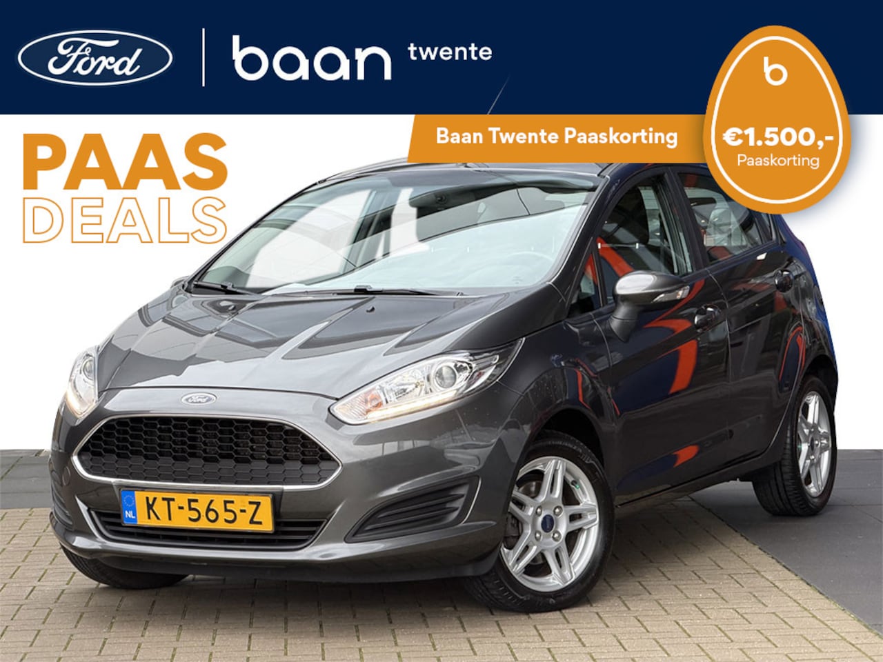 Ford Fiesta - 1.0 Style Essential | Dealer onderhouden | Navigatie | Airco | Bluetooth - AutoWereld.nl