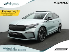 Skoda Enyaq iV - 80X 265 pk Sportline | Warmtepomp | Panoramadak | Gegeugenstoel | Matrix LED | Stuur-/stoe
