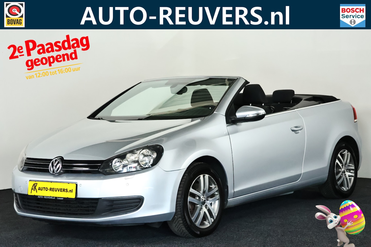 Volkswagen Golf Cabriolet - 1.2 TSI BlueMotion / Opendak / Cruisecontrol / 4S Band - AutoWereld.nl