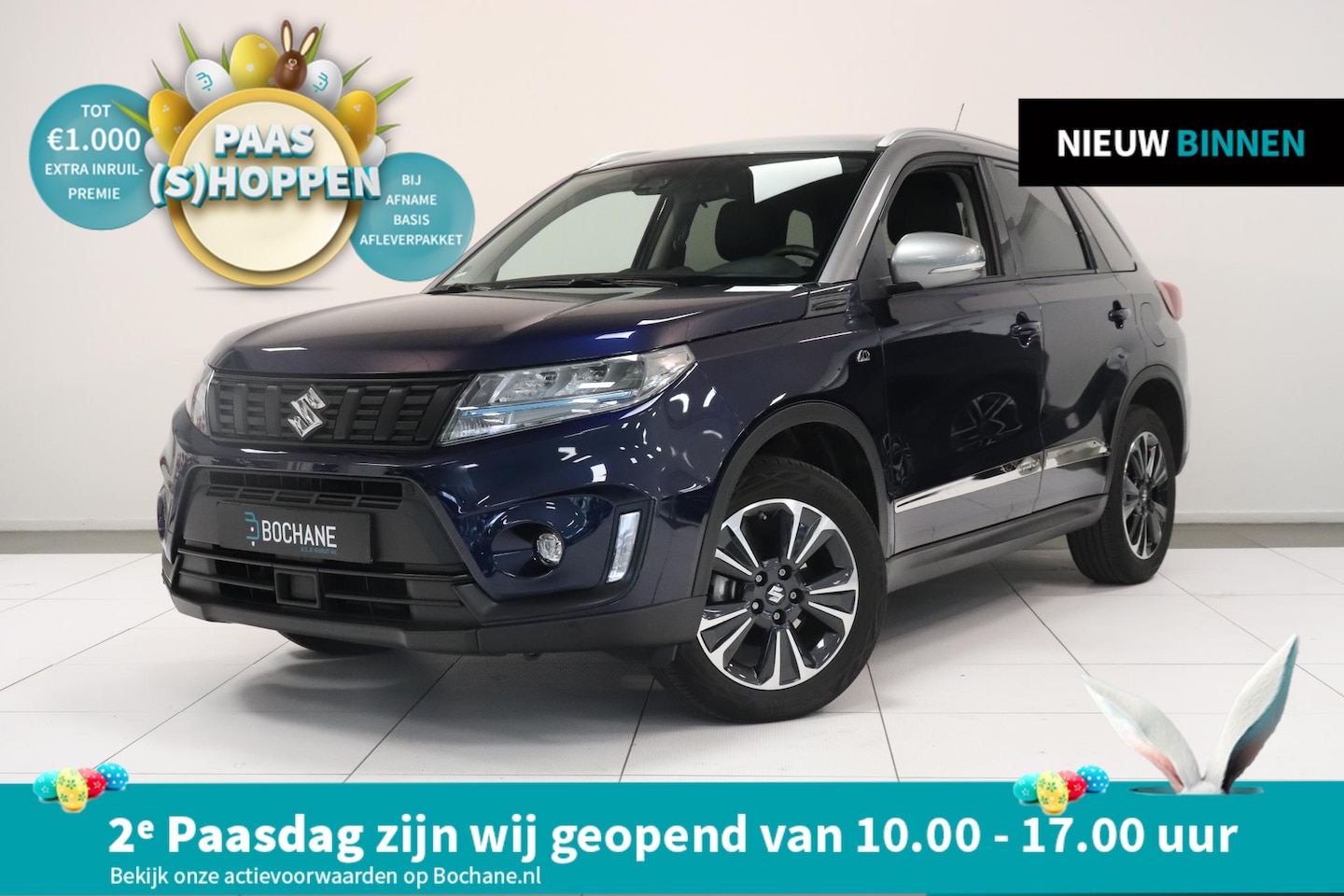 Suzuki Vitara - 1.5 Hybrid Style Rhino Edition | Camera | AppleCarplay AndroidAuto | navigatie | Climate c - AutoWereld.nl