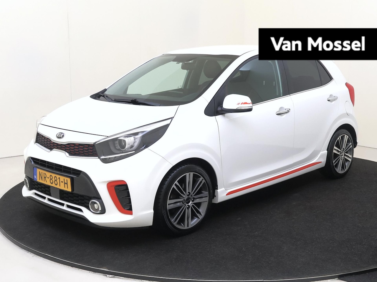 Kia Picanto - 1.2 CVVT GT-Line | audio-navigatie full map | cruise control | electronic climate control - AutoWereld.nl