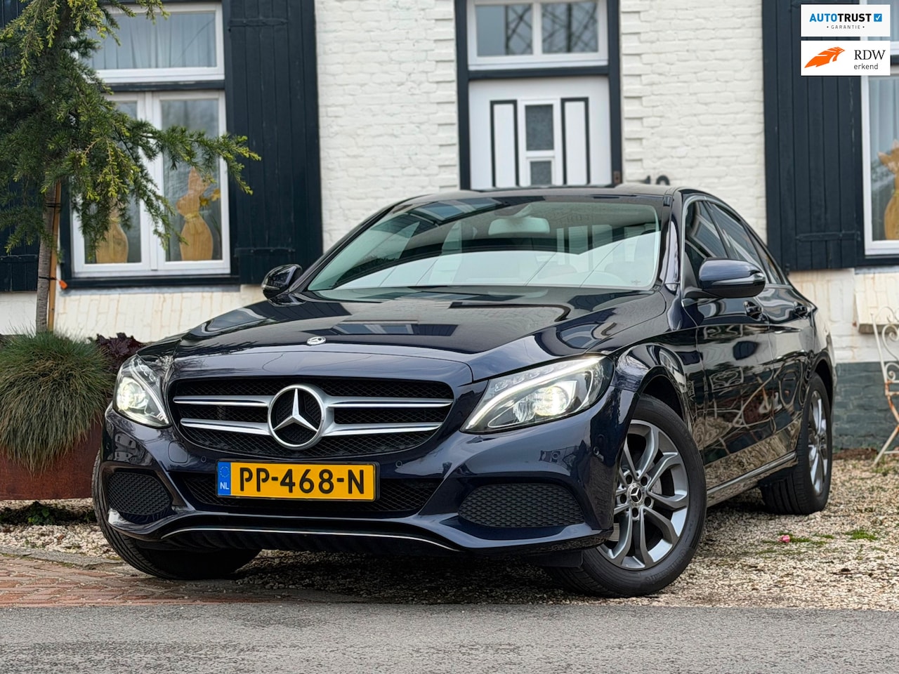 Mercedes-Benz C-klasse - 180 Business Solution|Automaat|Navi|Dealer onderhouden| - AutoWereld.nl