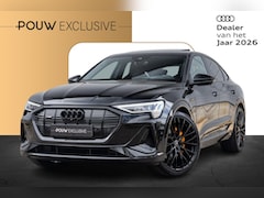 Audi e-tron Sportback - 50 313pk Quattro S edition 71 kWh | Panoramadak | 23" Velgen | Keyless | B&O 3D | Elek. Sp