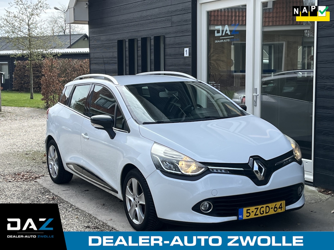 Renault Clio Estate - 0.9 TCe Dynamique Ecc/Audio/Navi/Lm - AutoWereld.nl