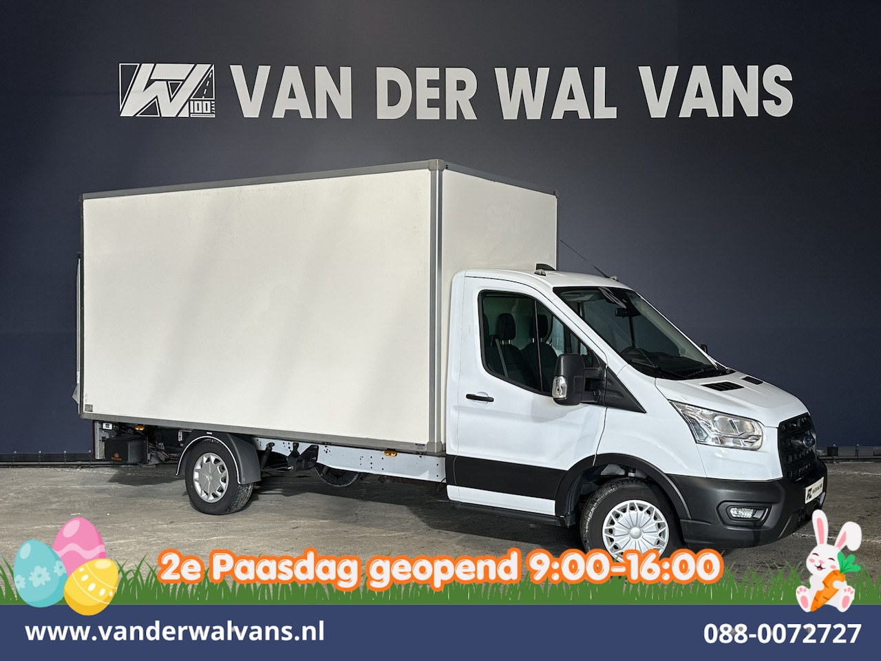 Ford Transit - 2.0 TDCI 130pk Bakwagen Laadklep Euro6 Airco | Cruisecontrol | Verwarmde voorruit Bijrijde - AutoWereld.nl