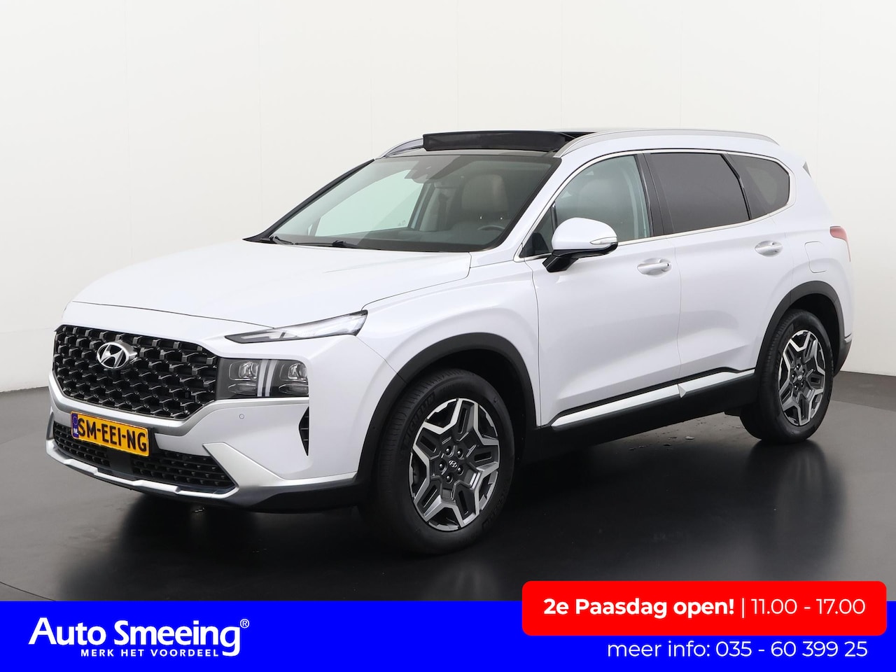 Hyundai Santa Fe - 1.6 T-GDI PHEV Premium Sky 7p. | Panoramadak | 360 Camera | Head-up | Zondag Open! - AutoWereld.nl