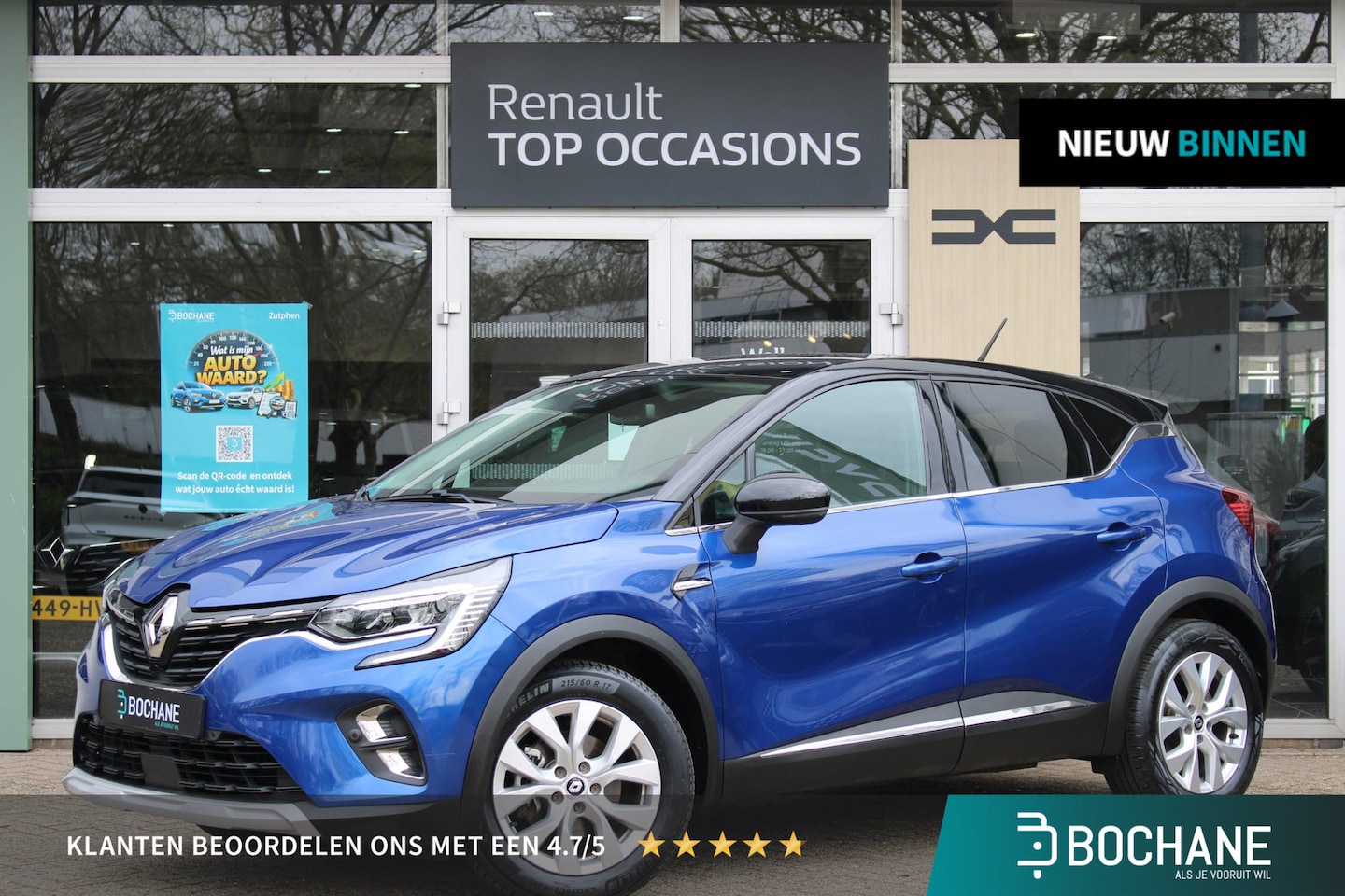 Renault Captur - 1.6 E-Tech Hybrid 145 Intens | Cruise Control | Airco | All Season Banden - AutoWereld.nl