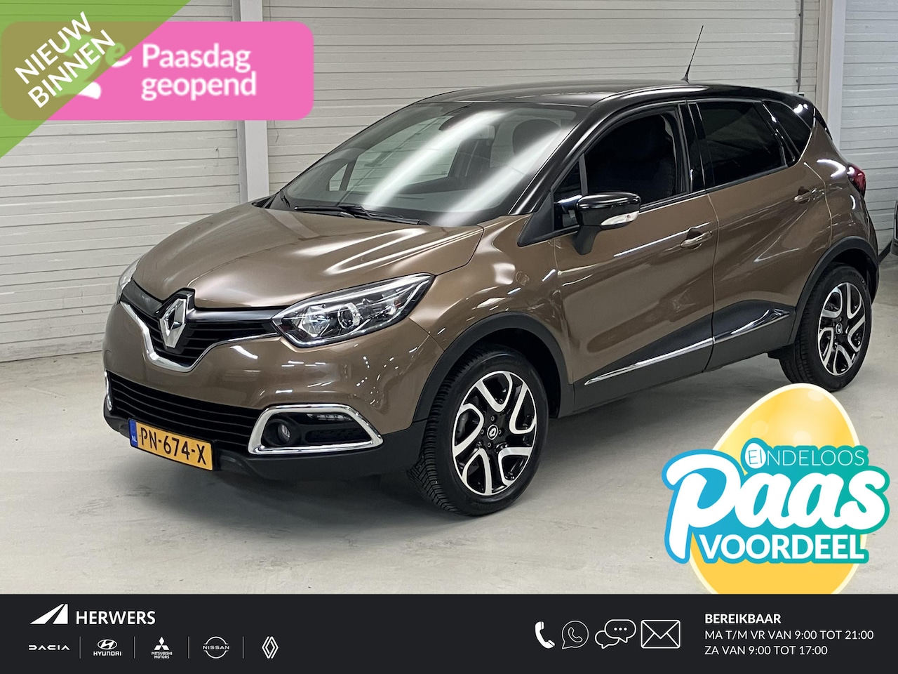 Renault Captur - 1.2 TCe Dynamique / Automaat / Trekhaak / LM velgen - AutoWereld.nl