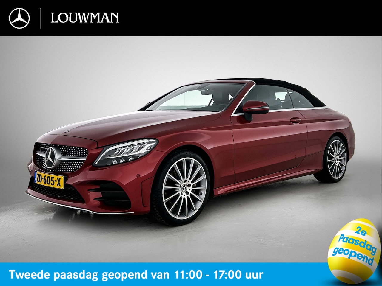 Mercedes-Benz C-klasse Cabrio - 180 Advantage Pack | Stoelverwarming | Stoel Koeling | Cruise Control | Inclusief 12 Maand - AutoWereld.nl