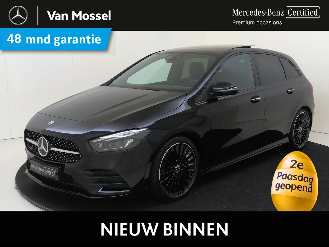 Mercedes-Benz B-klasse - 180 Business Solution AMG /Panoramadak /19 Inch /Nightpakket - AutoWereld.nl