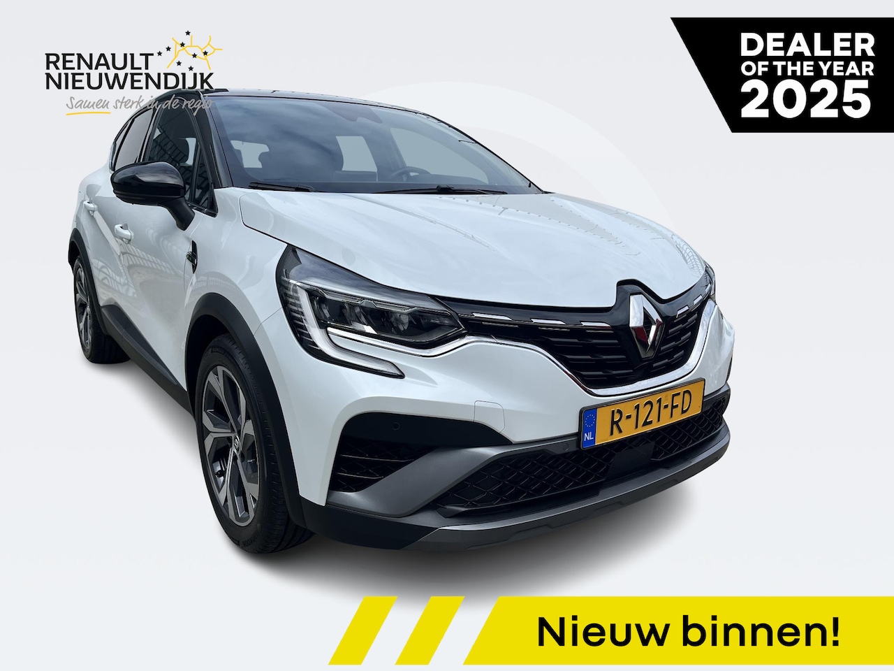 Renault Captur - 1.6 E-Tech Hybrid 145 R.S. Line / CAMERA / PARKEERSENSOREN VOOR EN ACHTER / NAVIGATIE GROO - AutoWereld.nl