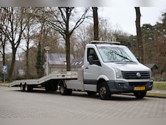 Volkswagen Crafter - 46 2.0 TDI L2H1 DC BE truck met oplegger - 16 meter lang + op afstandbediende lier (incl.