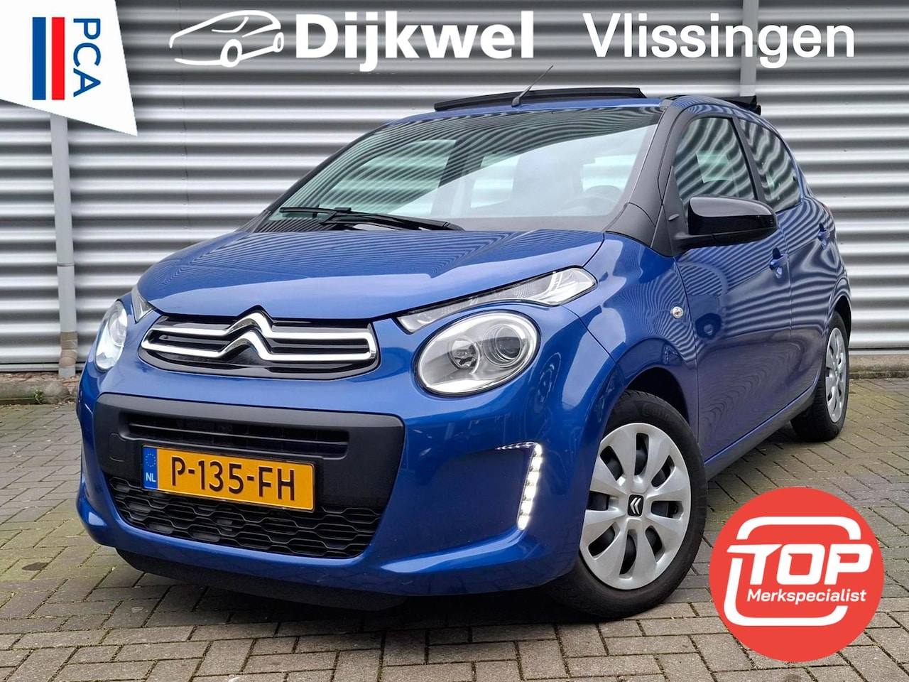Citroën C1 - 1.0 VTi Airscape Cabrio Urban Ride Airco/Cam - AutoWereld.nl