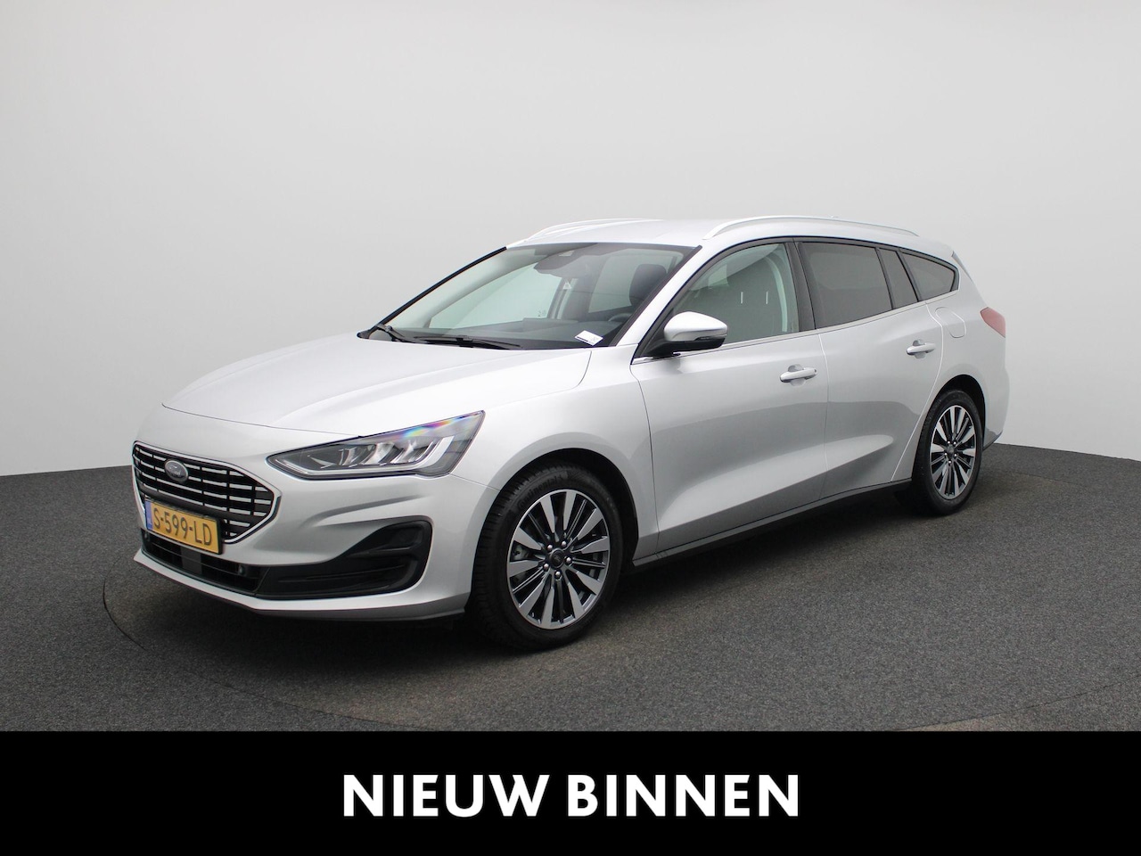 Ford Focus Wagon - 1.0 EcoBoost Hybrid Titanium X | Climate Control / ECC | Licht metalen velgen 17 inch | Cr - AutoWereld.nl