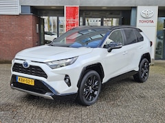 Toyota RAV4 - 2.5 HYBRID BI-TONE AWD APPLE/ANDROID 4S-BANDEN CAMERA CLIMA LEER EL-STOEL EL-ACHTERKLEP PA
