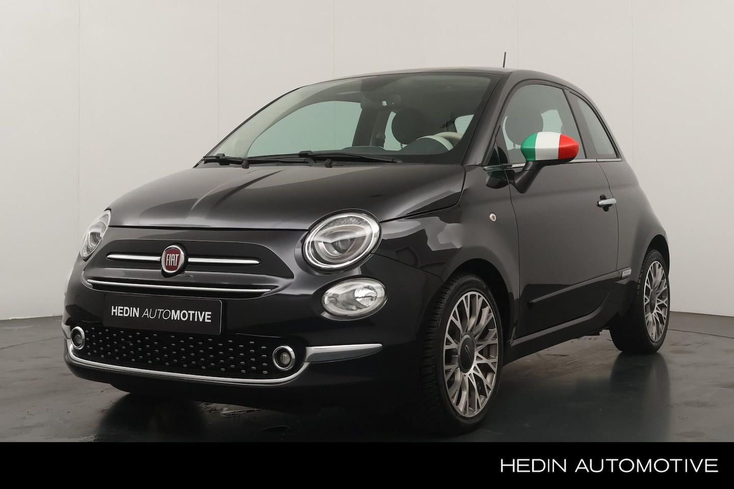 Fiat 500 - 0.9 TwinAir Turbo Lounge | Lederen Bekleding | Elektrisch Kantel/Schuifdak | Parkeersensor - AutoWereld.nl