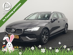 Volvo V60 - T6 AWD Core Bright LONG RANGE PHEV 350pk Dealer O.H. | Camera | Lederen Sportstoelen & Stu