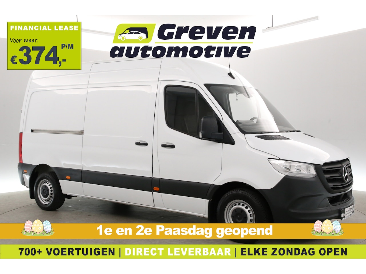 Mercedes-Benz Sprinter - 314 CDI L2H2 | Automaat | Airco | Cruise | Camera | 3 Zits | Carplay - AutoWereld.nl