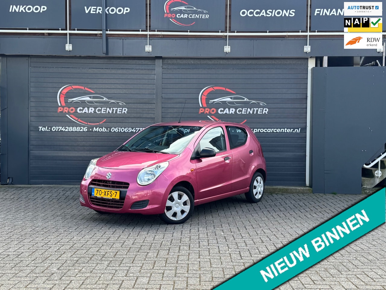 Suzuki Alto - 1.0 Comfort Plus AIRCO|EL.RAMEN|NAP|APK - AutoWereld.nl