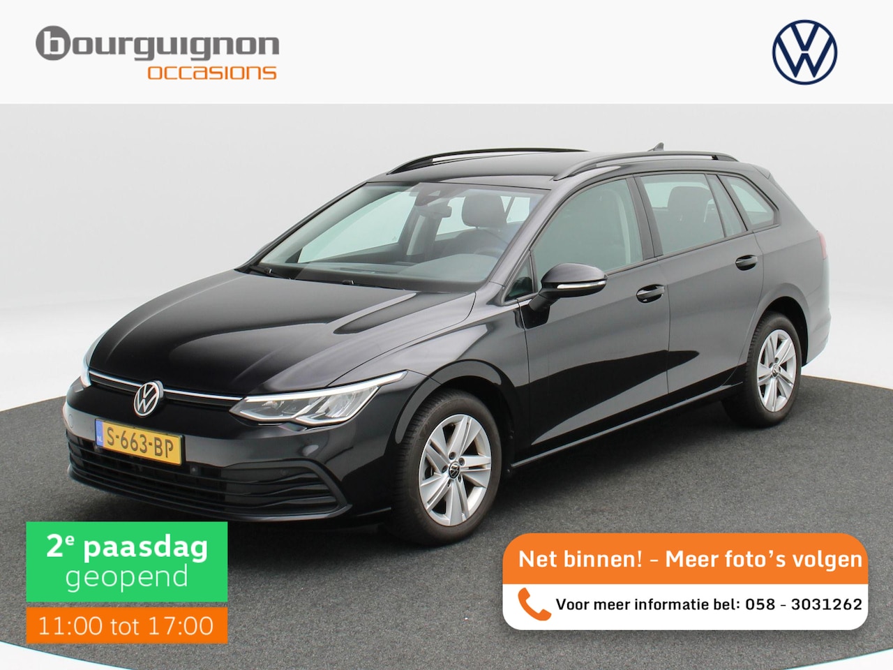 Volkswagen Golf Variant - 1.0 TSi 110 Pk Life Parkeersensoren | Carplay | Climatronic | Adaptive Cruise | Trekhaak | - AutoWereld.nl