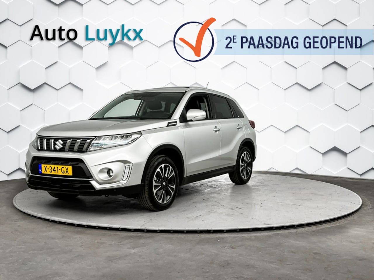 Suzuki Vitara - 1.4 Boosterjet Style Smart Hybrid | Panoramadak | Lederen Bekleding | Adaptieve Cruise Con - AutoWereld.nl