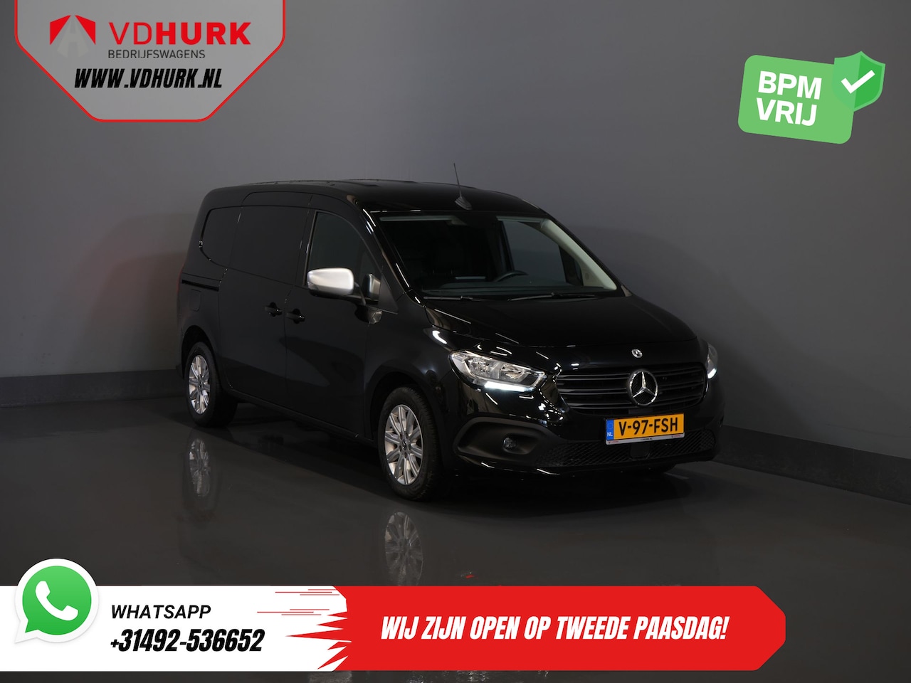 Mercedes-Benz Citan - 110 CDI Aut. L2 NL Auto/ Carplay/ Cruise/ Camera/ Trekhaak/ Airco/ LMV - AutoWereld.nl