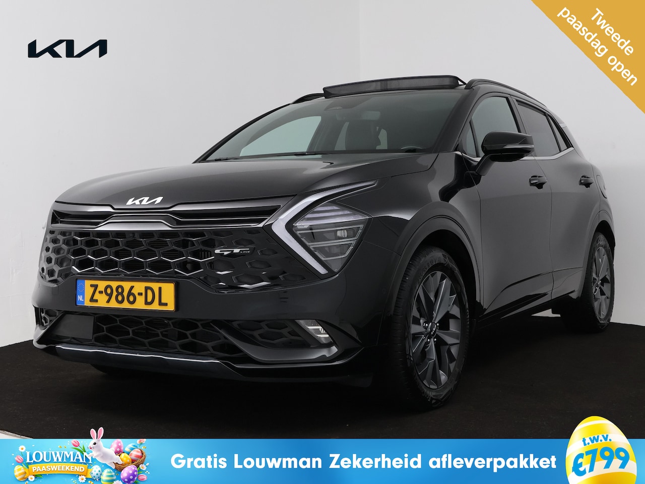 Kia Sportage - 1.6 T-GDi Hybrid GT-PlusLine | Trekhaak | 360 Camera | Panoramadak | Kia-paasweekend - AutoWereld.nl