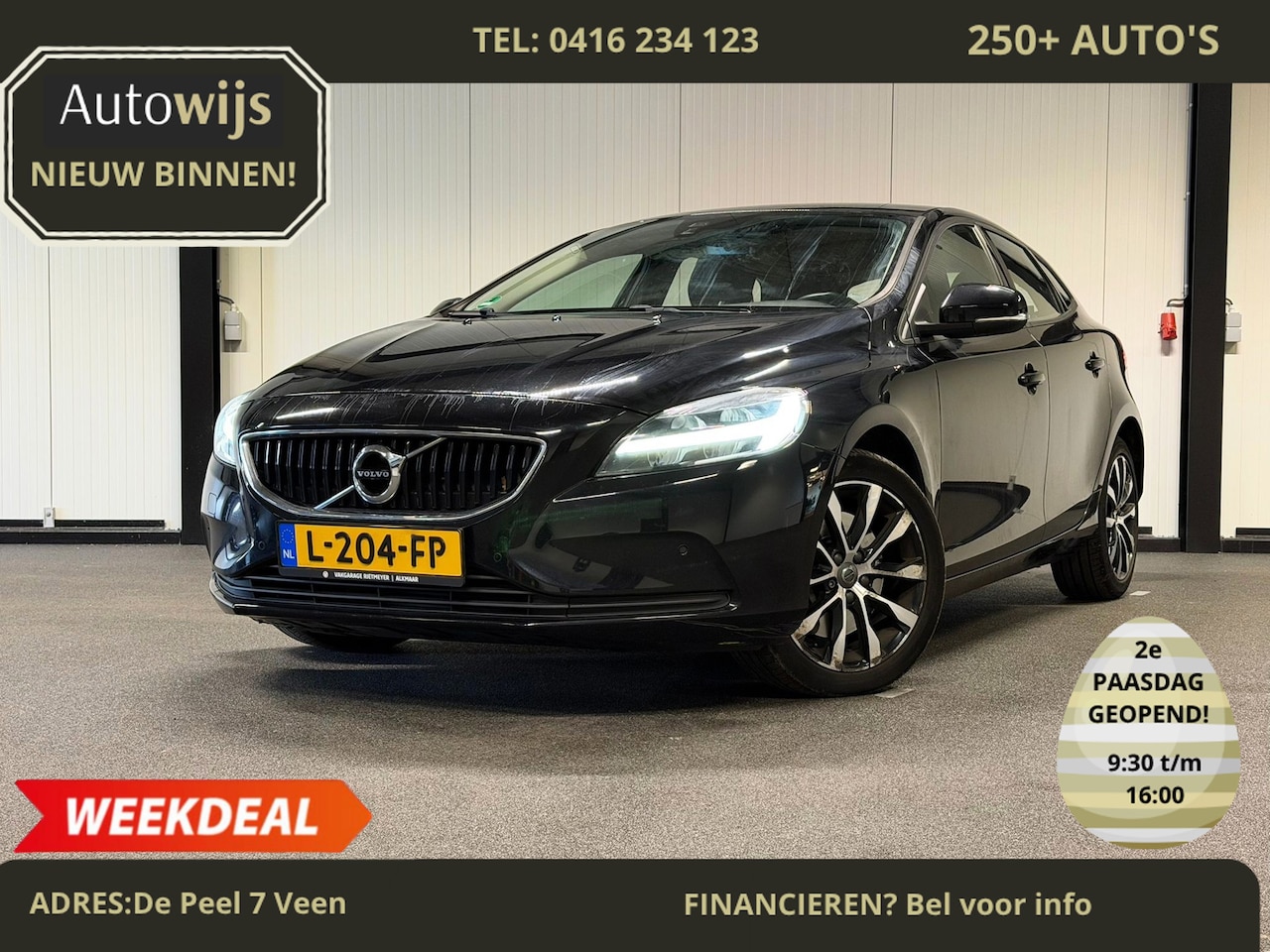 Volvo V40 - 1.5 T2 R-Design|FACELIFT|LED|CAMERA|AUT|CRUISE - AutoWereld.nl